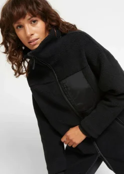 Outlet Teddy-Fleece Jacke Damen Jacken & Mäntel|Sweat