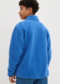 Kinder bonprix Jungen 9-16 Jahre·Bademode|Jungen 9-16 Jahre·Sweat & Strick|Teddy-Fleece Jacke