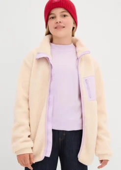 Clearance Teddy-Fleece Jacke Kinder Mädchen 9-16 Jahre·Sweat & Strick|Mädchen 9-16 Jahre·Jacken & Outdoor