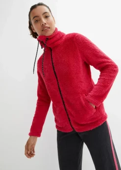 New Teddy-Fleece Jacke Damen Jacken & Mäntel|Sweat