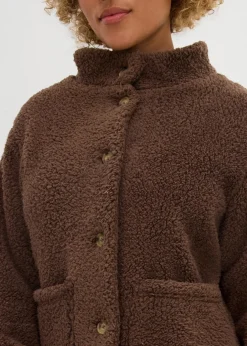 Damen bonprix Jacken & Mäntel|Sweat|Teddy-Fleece Jacke