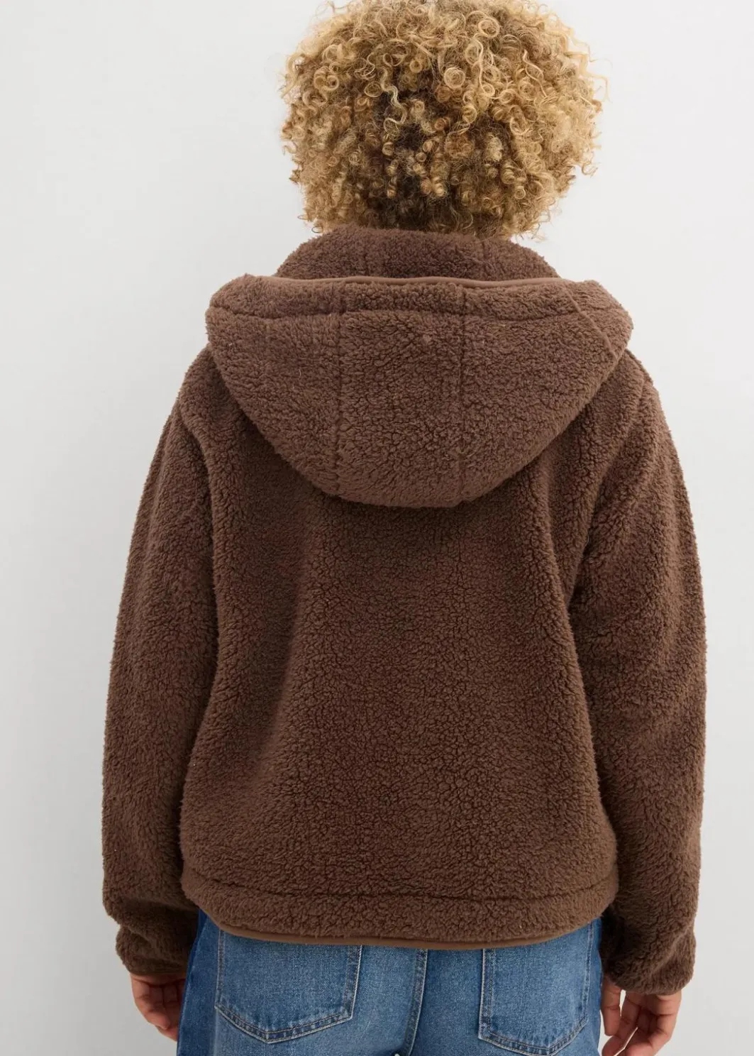 Damen bonprix Jacken & Mäntel|Sweat|Teddy-Fleece Jacke