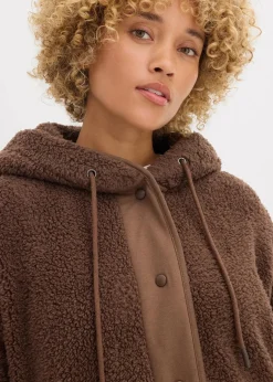 Damen bonprix Jacken & Mäntel|Sweat|Teddy-Fleece Jacke