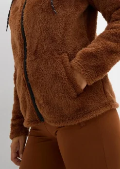 Outlet Teddy-Fleece Jacke Damen Jacken & Mäntel|Sweat