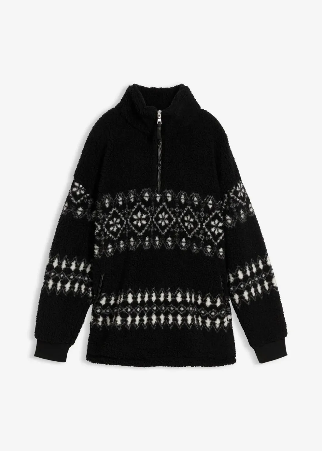 Sale Teddy-Fleeceshirt Damen Sweat|Bekleidung·Blusen & Tuniken