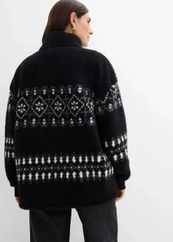 Sale Teddy-Fleeceshirt Damen Sweat|Bekleidung·Blusen & Tuniken
