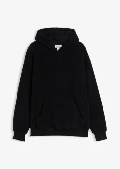 Herren bonprix Große Größen|Sportbekleidung|Teddyfleece-Sweatshirt mit Baumwollfutter, Loose Fit