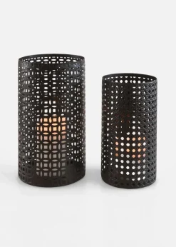 bonprix Kerzenhalter|Wohnaccessoires|Teelichthalter (2-tlg. Set)
