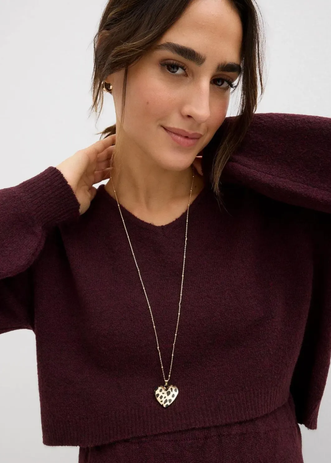 Discount 2-teiliges Umstands-Strickset aus Pullover und Rock Damen Bekleidung·Blazer|Nachhaltigere Materialien