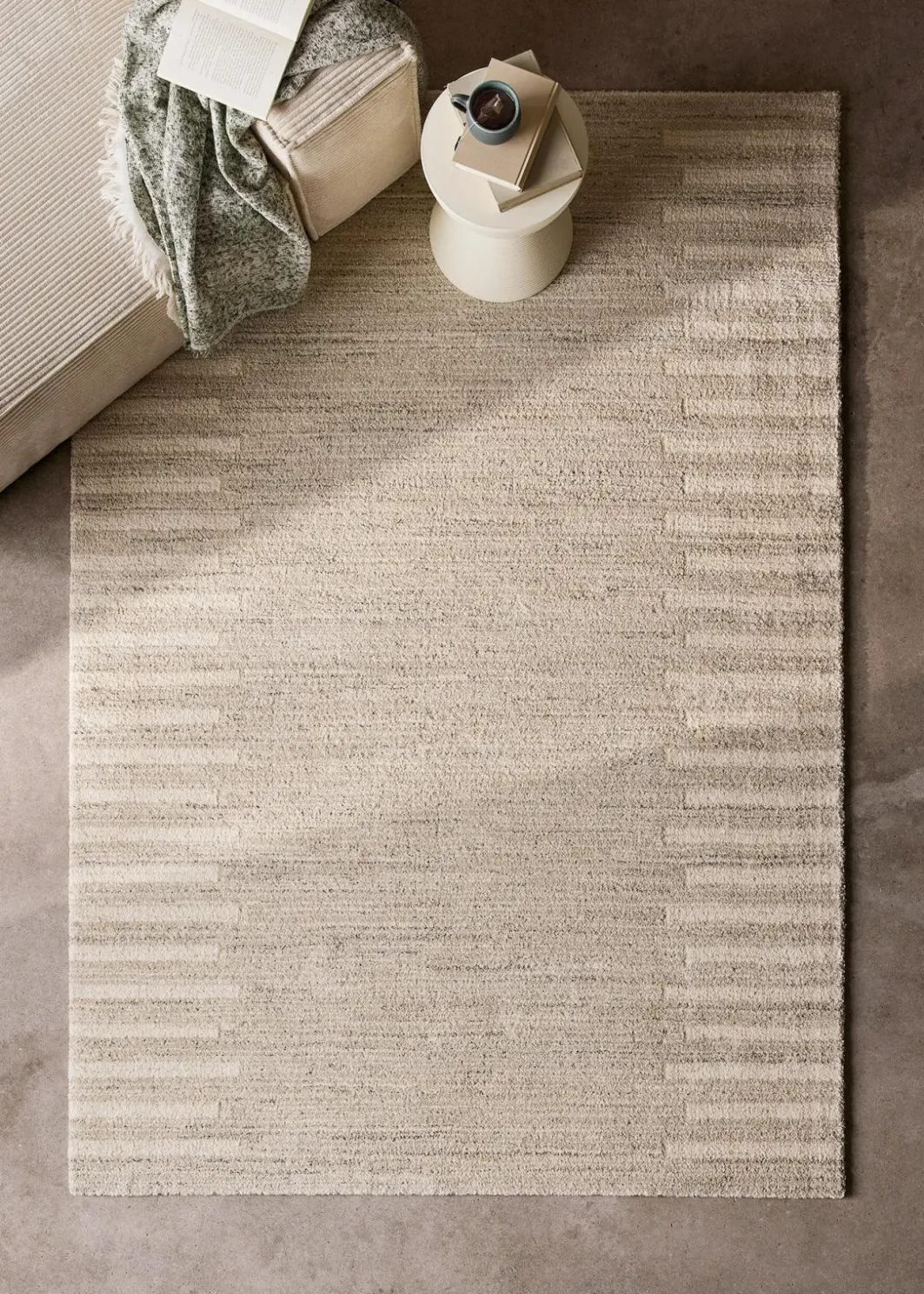 bonprix Veloursteppiche|Teppich mit außergewöhnlich softer Oberfläche