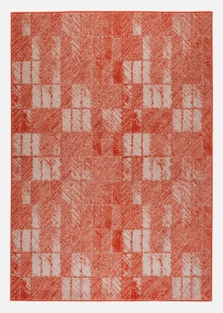 Teppich mit graphischer Musterung Veloursteppiche