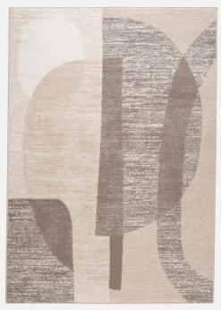 Discount Teppich mit graphischer Musterung Veloursteppiche