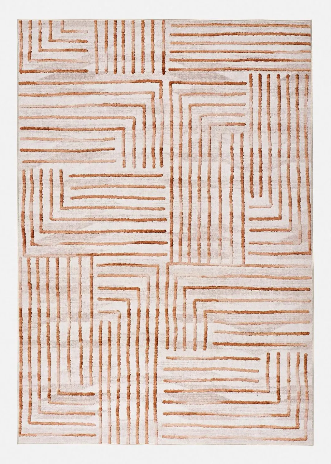 Hot Teppich mit graphischer Musterung Veloursteppiche