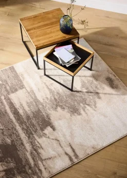 Teppich mit moderner Musterung Veloursteppiche