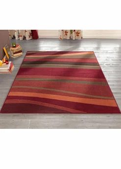 bonprix Veloursteppiche|Teppich mit Wellenmusterung