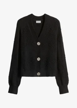 New Texturierte Strickjacke Damen Bekleidung·Umstandsmode|Pullover & Strickjacken