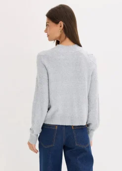 Damen bonprix Bekleidung·Umstandsmode|Pullover & Strickjacken|Texturierte Strickjacke