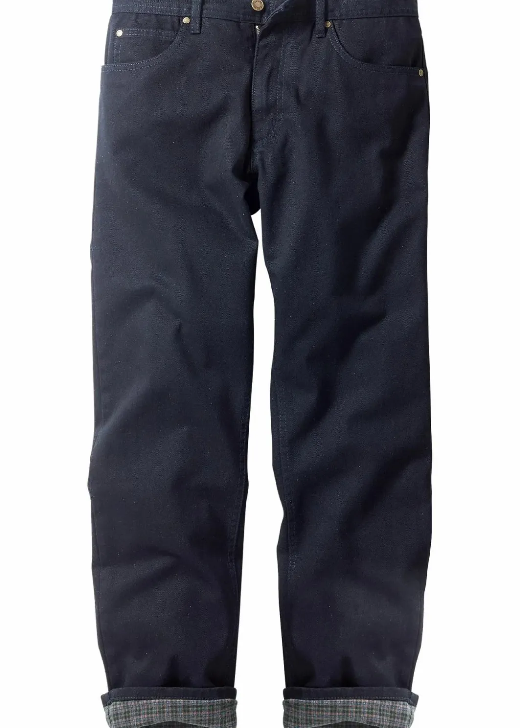 Herren bonprix Jeans|Thermobekleidung|Thermo Classic Fit Jeans mit kuscheligem Flanellfutter, Straight
