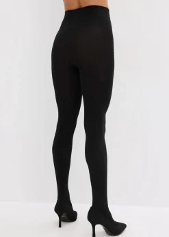 Damen bonprix Wäsche·Socken & Strumpfhosen|Thermounterwäsche|Thermo Fleece Strumpfhose 140den (2er Pack)