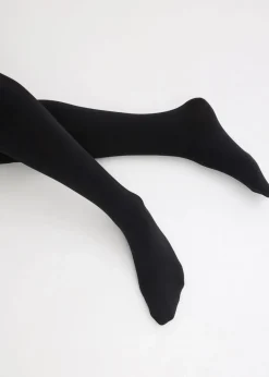 Damen bonprix Wäsche·Socken & Strumpfhosen|Thermounterwäsche|Thermo Fleece Strumpfhose 140den (2er Pack)