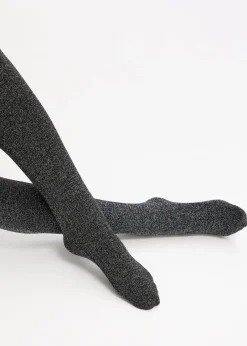 Damen bonprix Wäsche·Socken & Strumpfhosen|Thermounterwäsche|Thermo Fleece Strumpfhose aus Glitzergarn
