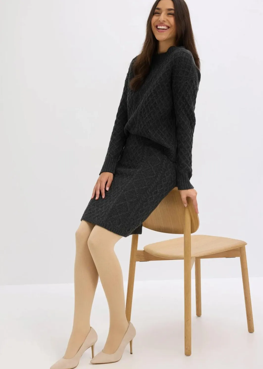 Thermo Fleece Strumpfhose 140den Damen Wäsche·Socken & Strumpfhosen|Thermounterwäsche