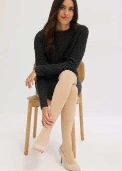 Thermo Fleece Strumpfhose 140den Damen Wäsche·Socken & Strumpfhosen|Thermounterwäsche