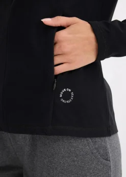 Damen bonprix Bekleidung·Sweat|Nachhaltigere Materialien|Thermo Funktionsjacke mit halben Reißverschluss, schnelltrocknend