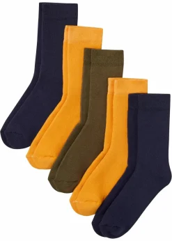 Hot Thermo Kinder Socken mit Bio-Baumwolle (5er Pack) Kinder Mehrfachpacks|Jungen·Strümpfe