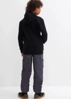 Kinder bonprix Jungen 9-16 Jahre·Jacken & Outdoor|Jungen 9-16 Jahre·Hosen|Thermo Loose Fit Cargohose mit Jerseyfutter