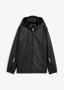 Kinder bonprix Jungen 9-16 Jahre·Jacken & Outdoor|Thermo Regenjacke mit Fleecefutter und abnehmbarer Kapuze