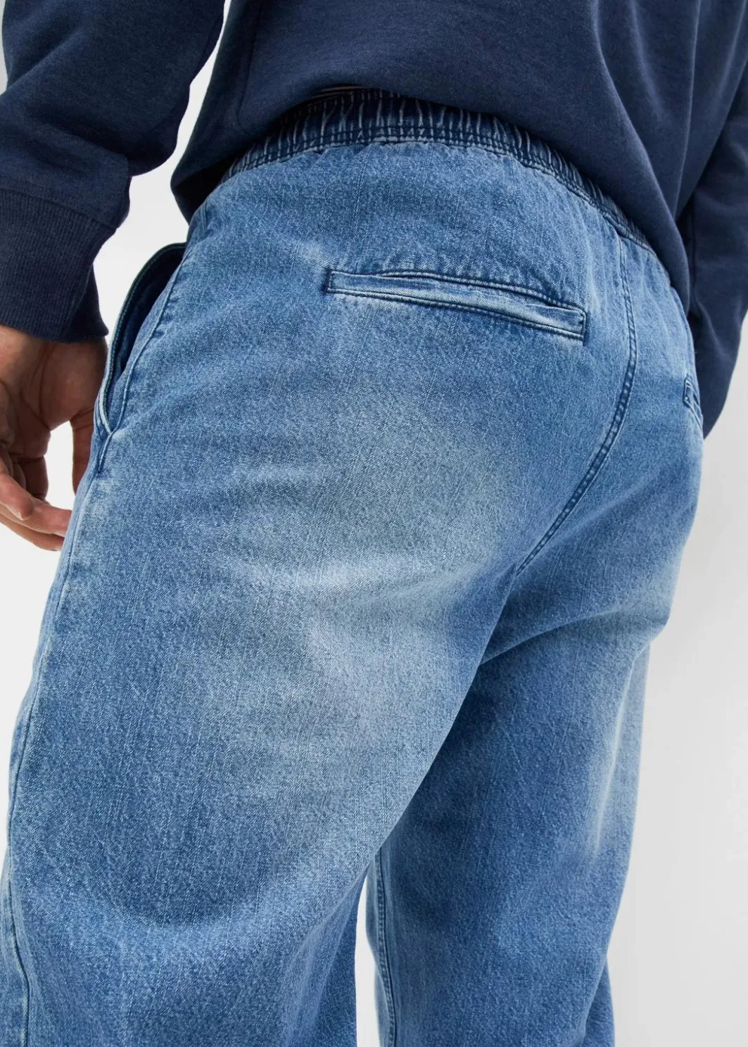 Herren bonprix Große Größen|Outdoorbekleidung|Thermo Regular Fit Schlupf-Jeans mit Flanellfutter, Straight