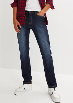 Outlet Thermo Regular Fit Stretch-Jeans mit wärmender Innenseite, Straight Herren Große Größen|Outdoorbekleidung