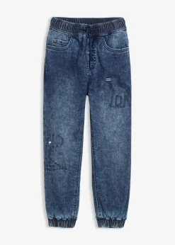 Kinder bonprix Jungen 2-8 Jahre·Jacken & Outdoor|Jungen 2-8 Jahre·Jeans & Hosen|Thermo Regular-Fit-Schlupf-Jeans mit Jerseyfutter