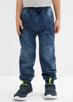 Kinder bonprix Jungen 2-8 Jahre·Jacken & Outdoor|Jungen 2-8 Jahre·Jeans & Hosen|Thermo Regular-Fit-Schlupf-Jeans mit Jerseyfutter