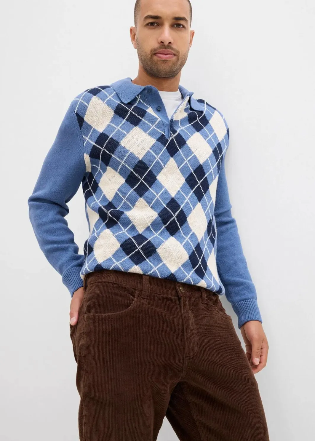 Herren bonprix Große Größen|Outdoorbekleidung|Thermo Relaxed Fit Cordhose mit Flanellfutter, Straight