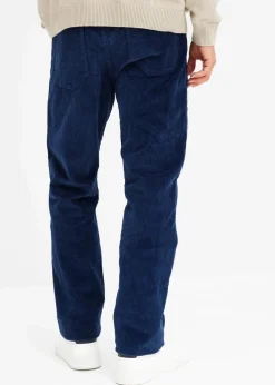 Herren bonprix Hosen|Thermobekleidung|Thermo Relaxed Fit Cordhose mit Flanellfutter, Straight