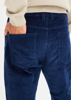 Herren bonprix Hosen|Thermobekleidung|Thermo Relaxed Fit Cordhose mit Flanellfutter, Straight