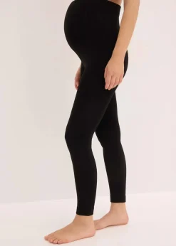 Outlet Thermo Schwangerschaft Fleece Leggings 140 DEN Damen Wäsche·Still- & Umstandswäsche|Bekleidung·Blazer