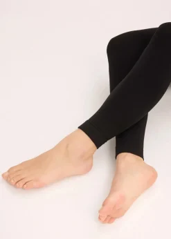 Outlet Thermo Schwangerschaft Fleece Leggings 140 DEN Damen Wäsche·Still- & Umstandswäsche|Bekleidung·Blazer