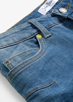 Kinder bonprix Jungen 9-16 Jahre·Bademode|Jungen 9-16 Jahre·Jacken & Outdoor|Thermo Slim-Fit-Jeans mit Flanellfutter, Tapered