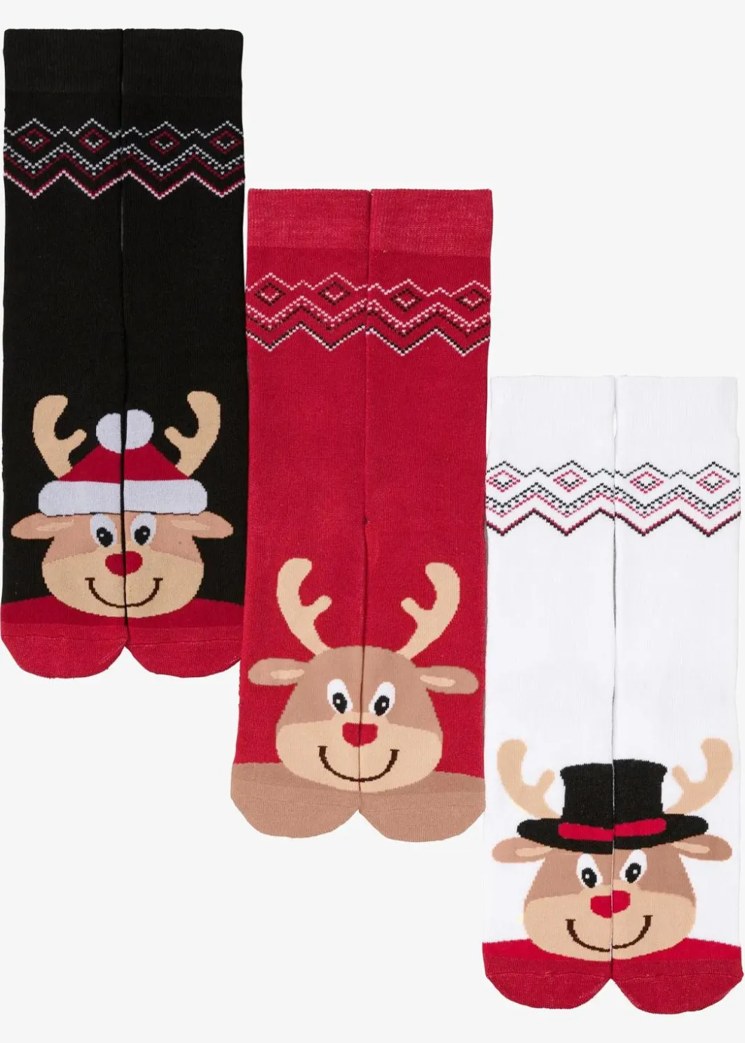 Damen bonprix Mehrfachpacks|Jungen·Strümpfe|Thermo Socken (3er Pack)