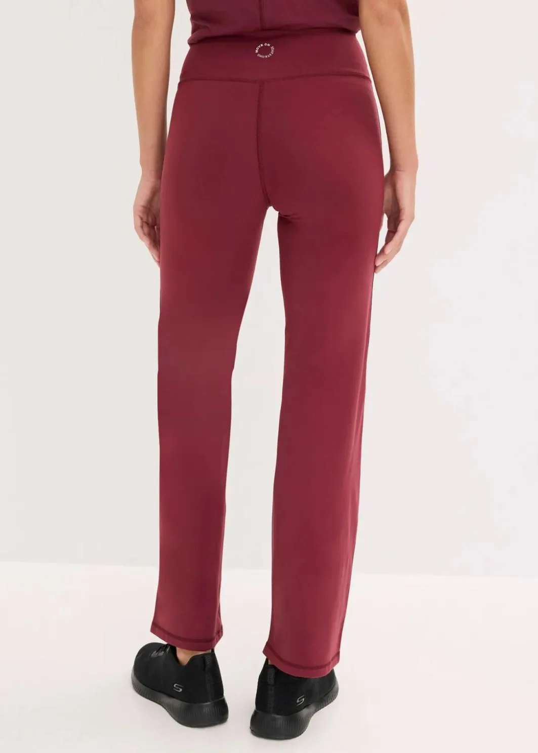Damen bonprix Bekleidung·Sweat|Bekleidung·Kleider|Thermo Sport-Hose aus weichem Material, gerades Bein