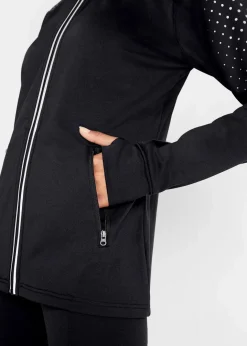 Damen bonprix Outdoorbekleidung|Thermobekleidung|Thermo Sportjacke mit reflektierendem Druck