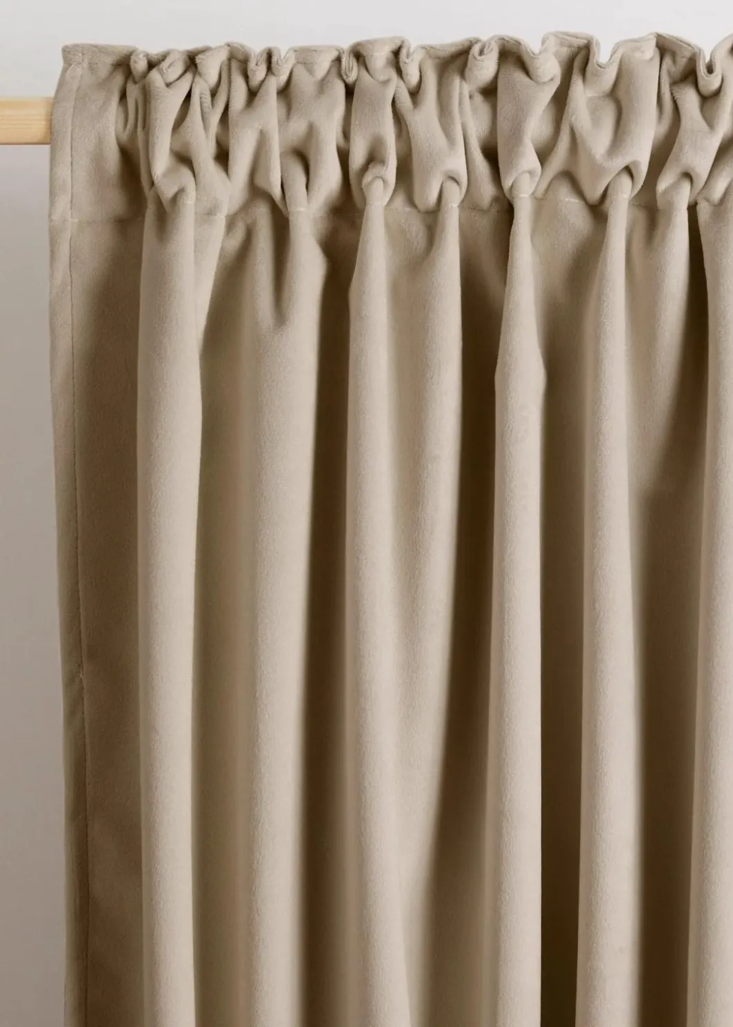 Sale Thermo Verdunkelungsvorhang mit samtiger Oberfläche (1er Pack) Vorhänge|Fensterverdunkelung