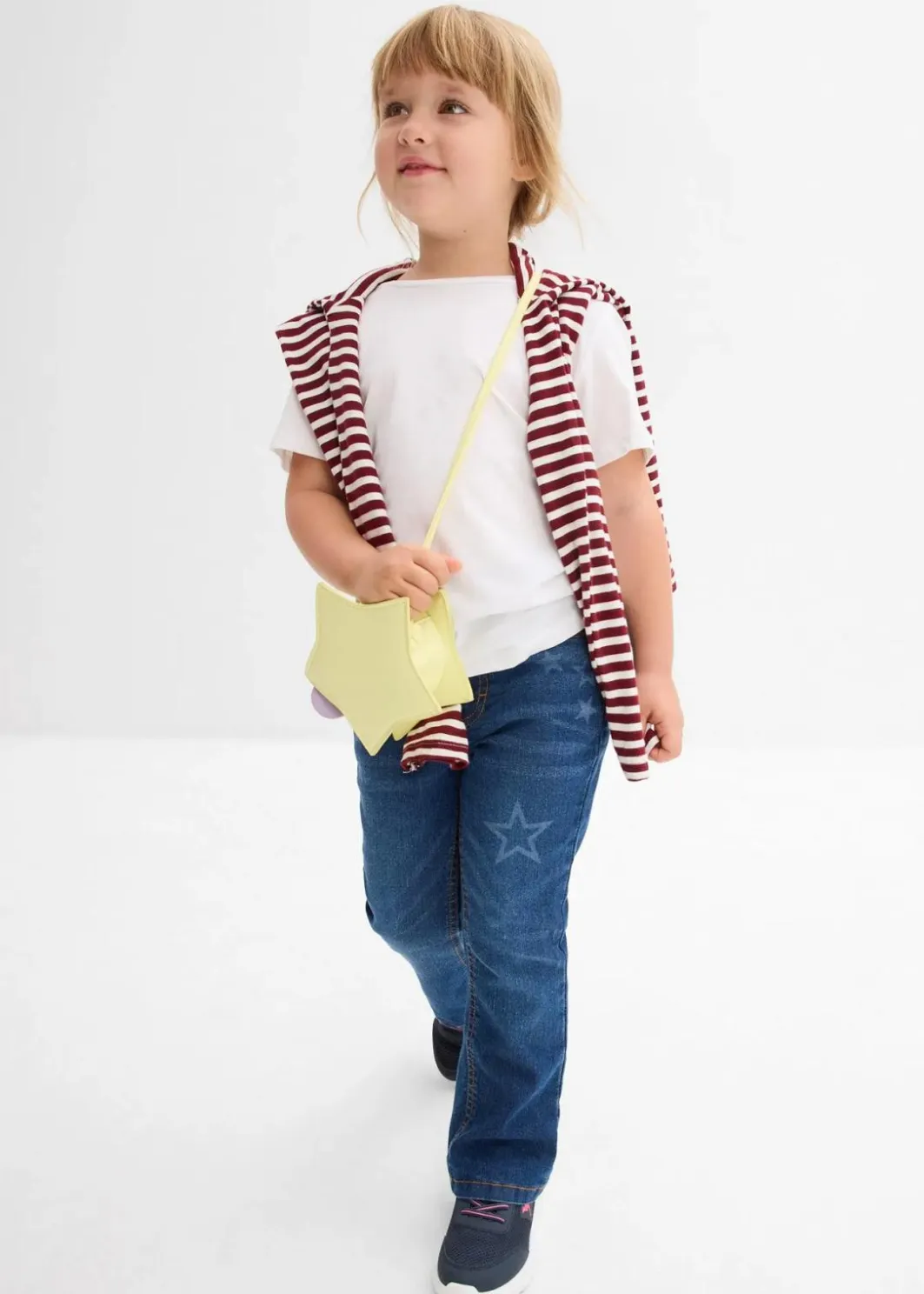 Sale Thermo-Bootcut-Jeans Mid Waist Kinder Mädchen 2-8 Jahre·Jacken & Outdoor|Mädchen 2-8 Jahre·Jeans & Hosen