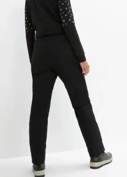 Damen bonprix Outdoorbekleidung|Thermobekleidung|Thermohose mit Fleecefutter und Komfortbund, wasserdicht