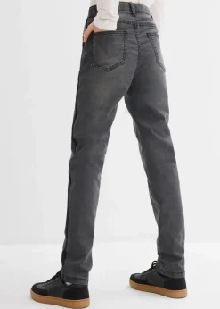 Kinder bonprix Mädchen 9-16 Jahre·Jeans|Mädchen 9-16 Jahre·Jacken & Outdoor|Thermojeans mit Jerseyfutter Mid Waist
