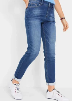 Best Thermojeans mit kuscheliger Innenseite, Boyfriend Damen Bekleidung·Shirts & Tops|Thermobekleidung