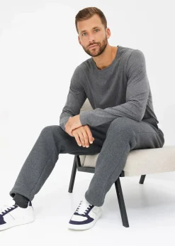 New Thermo-Jogginghose, warm gefüttert Herren Große Größen|Basics